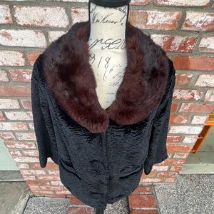 Peck & Peck Persian Lamb Vintage Coat!